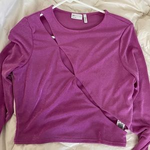 New ASOS purple shirt